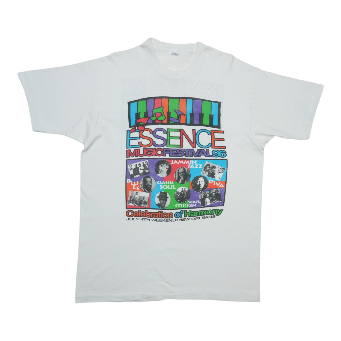 1996 Essence Music Festival Celebration of Harmony Shirt Front