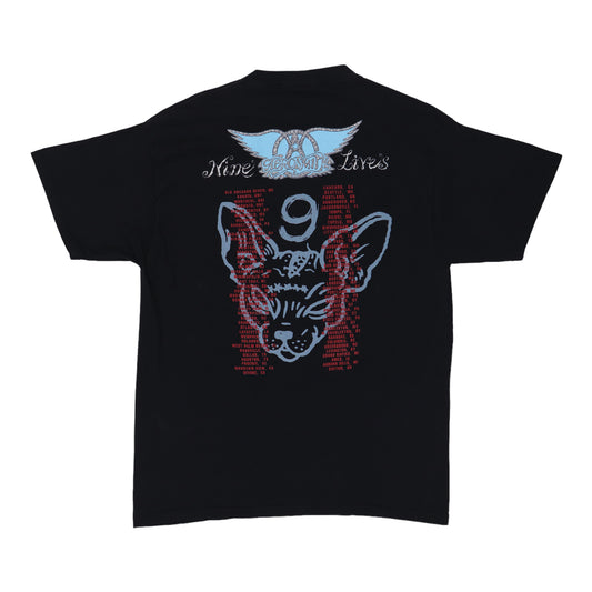 1997 Aerosmith Nine Lives Tour Shirt