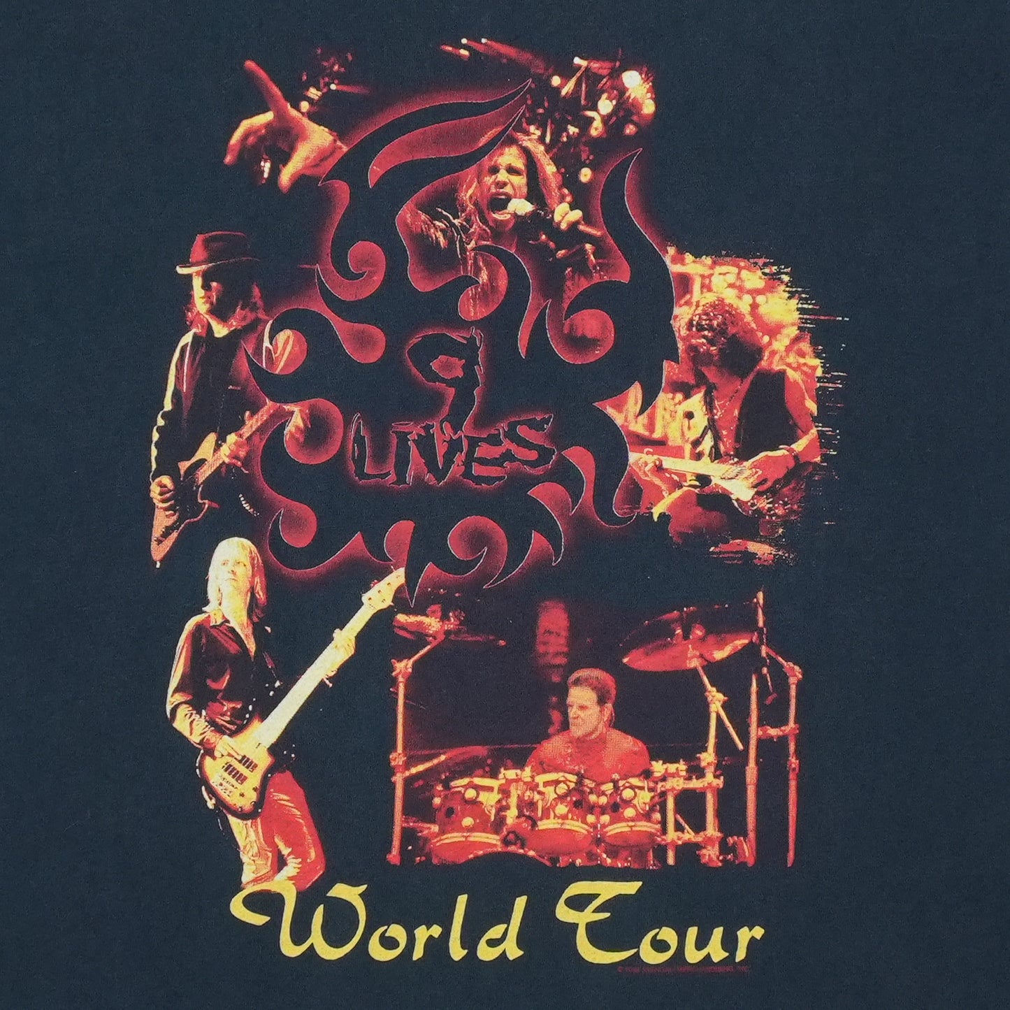 1997 Aerosmith Nine Lives World Tour Shirt