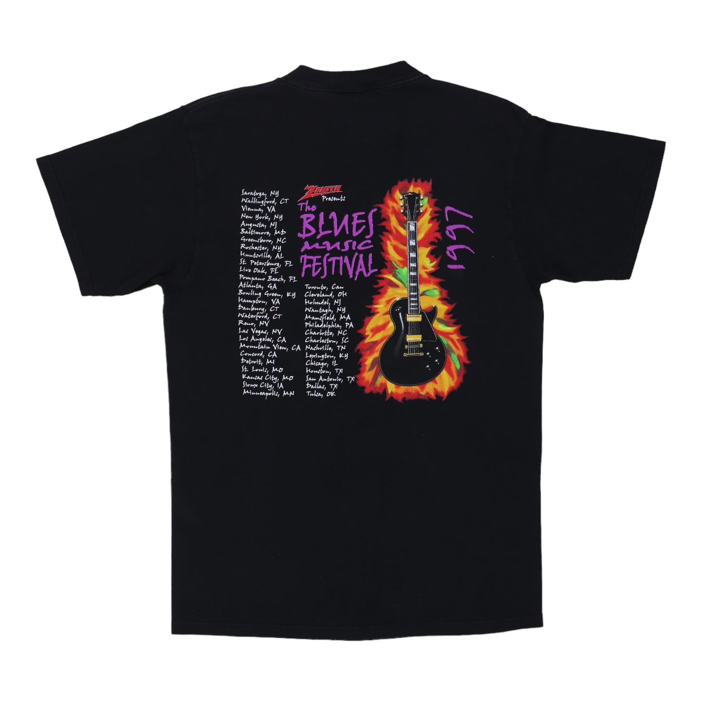 1997 Blues Music Festival Tour Shirt