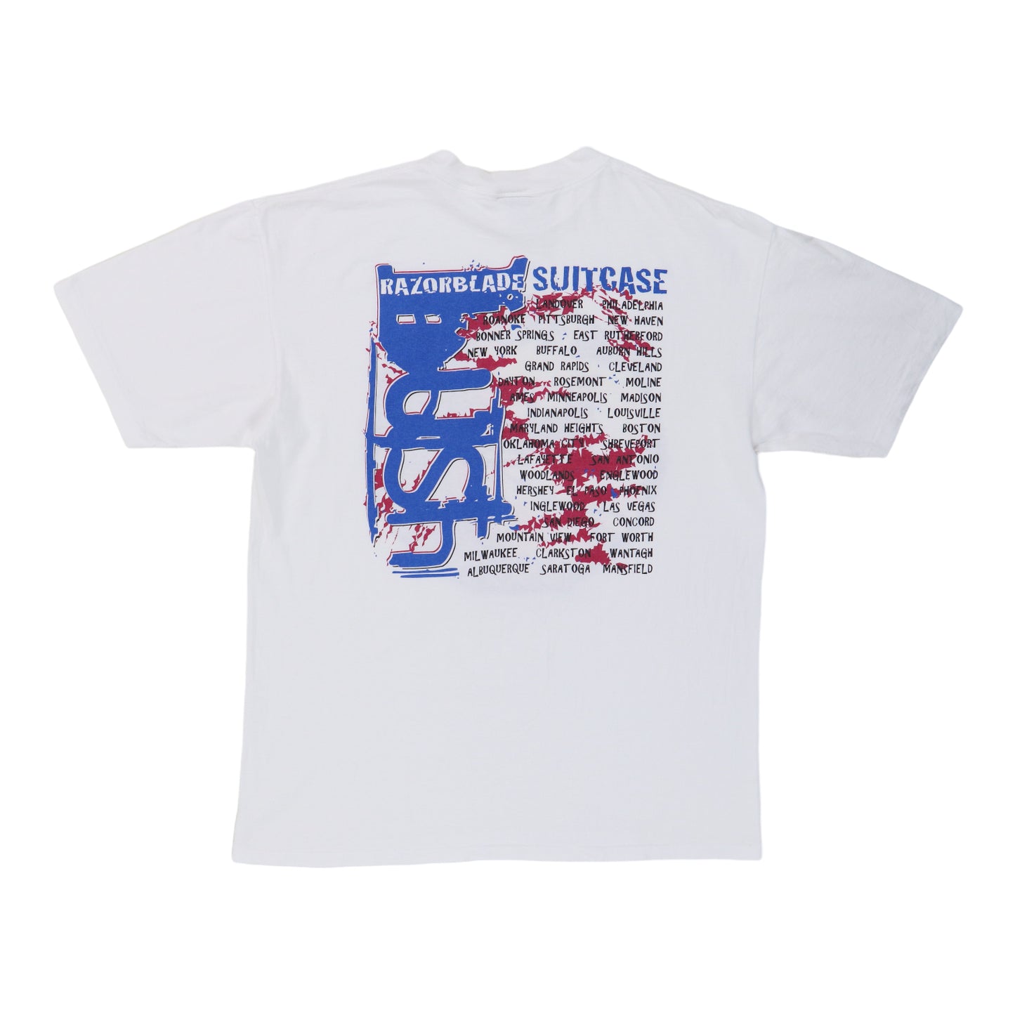 1997 Bush Razorblade Suitcase Tour Shirt