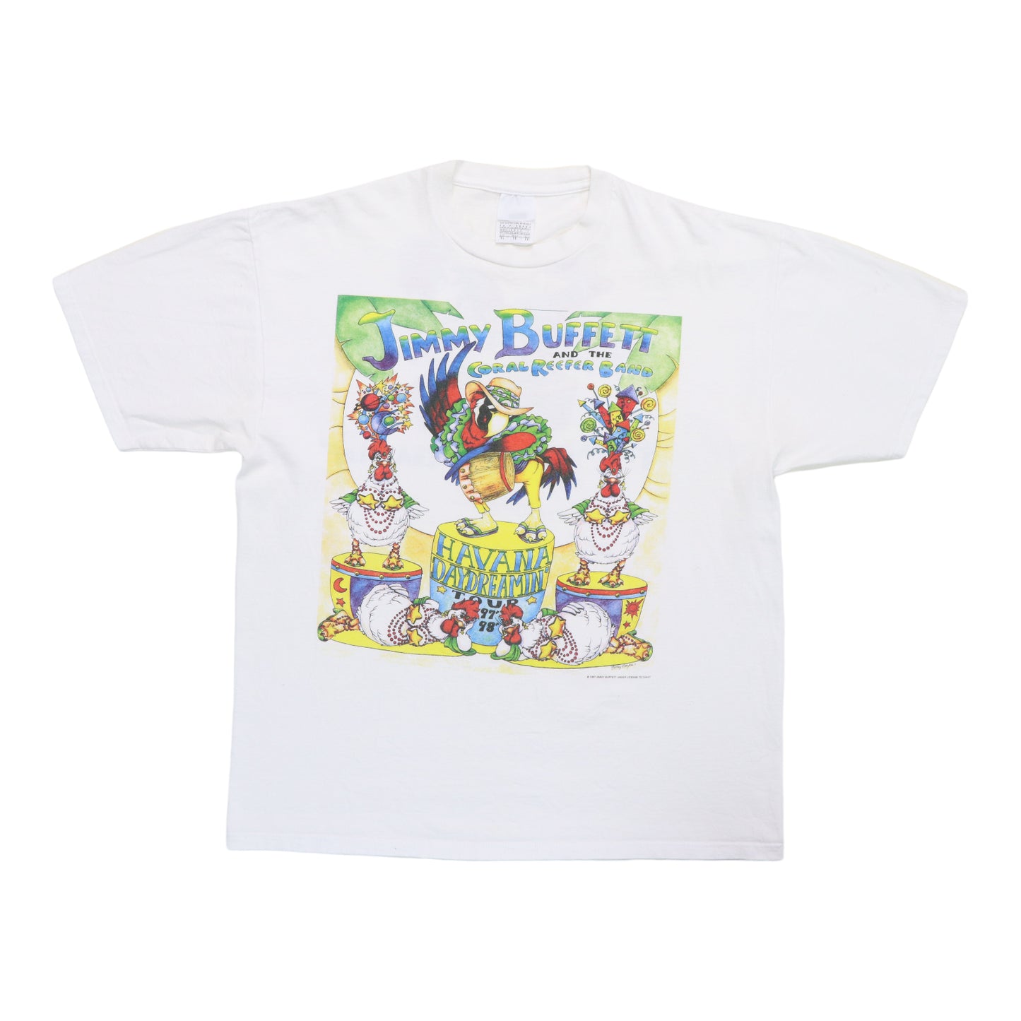1997 Jimmy Buffett Havana Daydreamin Tour Shirt
