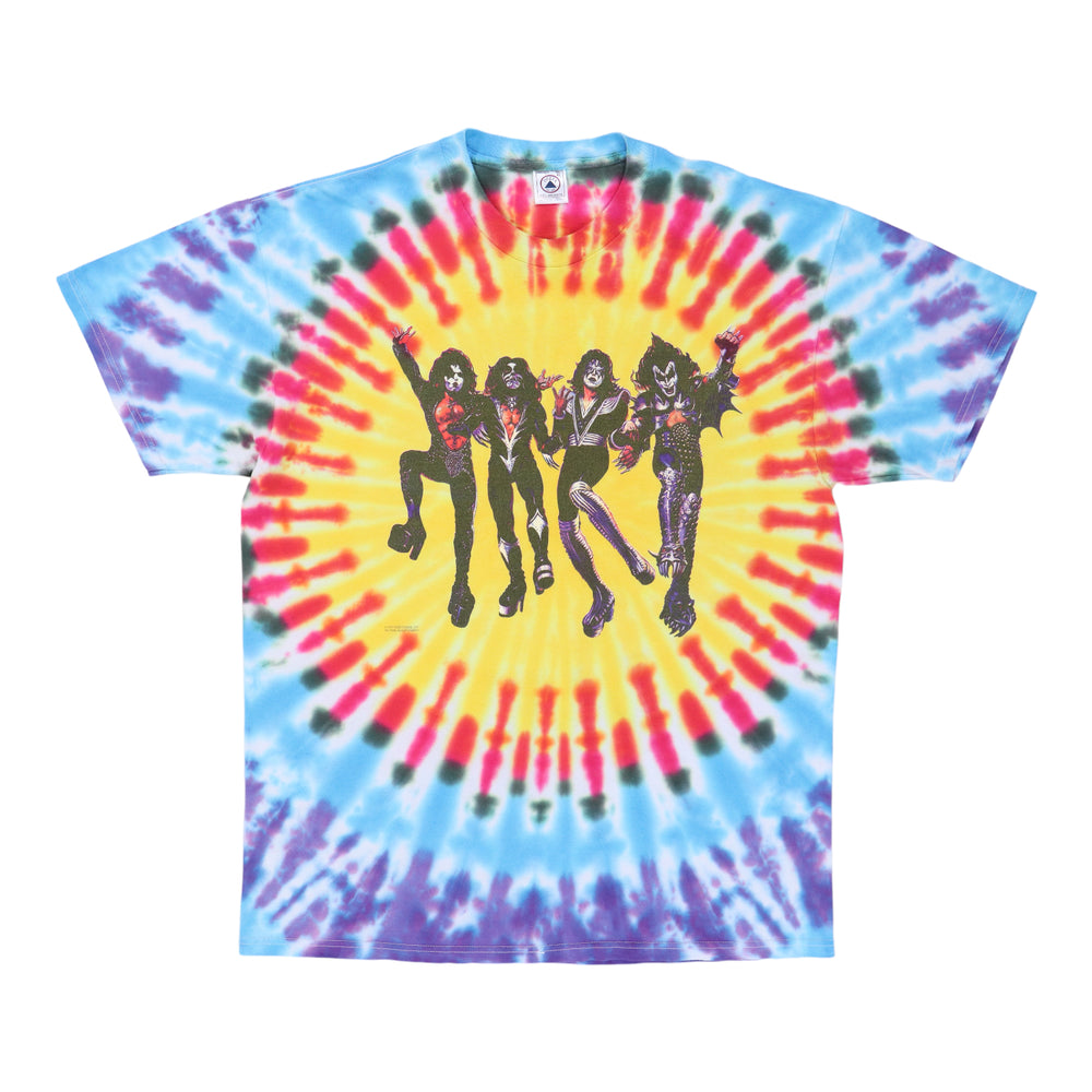 1997 Kiss Destroyer Tie Dye Shirt