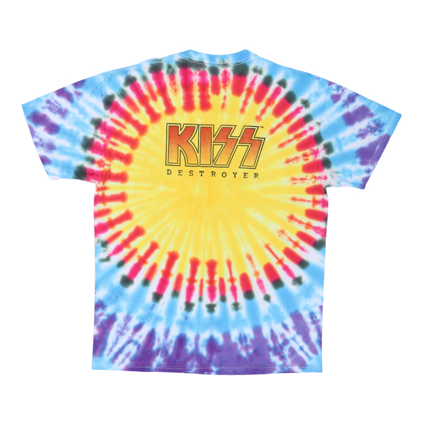 1997 Kiss Destroyer Tie Dye Shirt