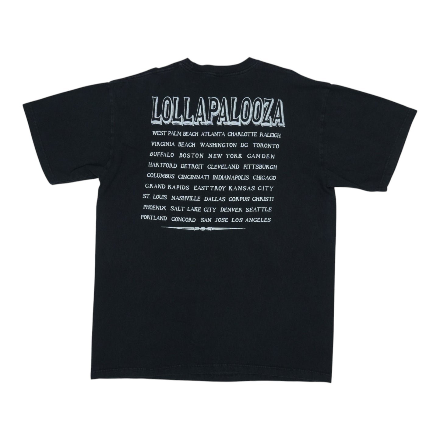 1997 Lollapalooza Music Festival Tour Shirt