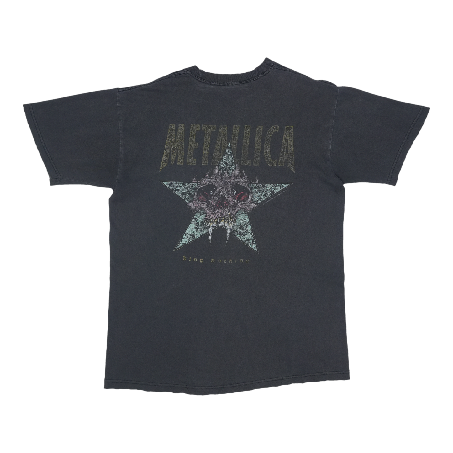 1997 Metallica King Nothing Shirt Back