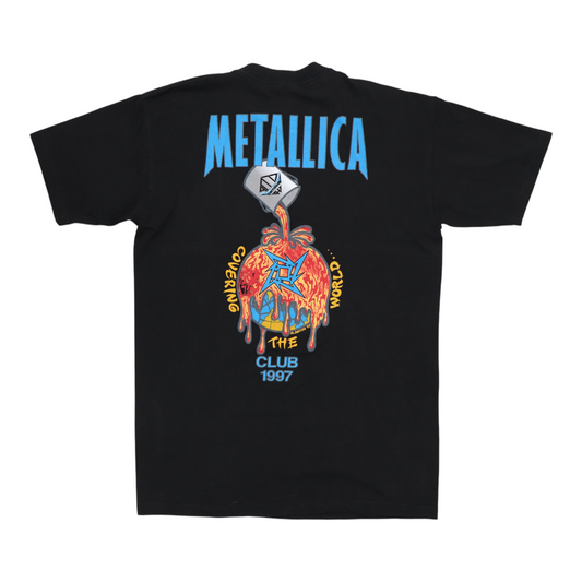 1997 Metallica Metclub Shirt Back