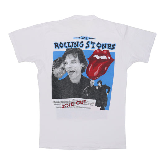1997 Rolling Stones Bridges To Babylon Tour Shirt Back