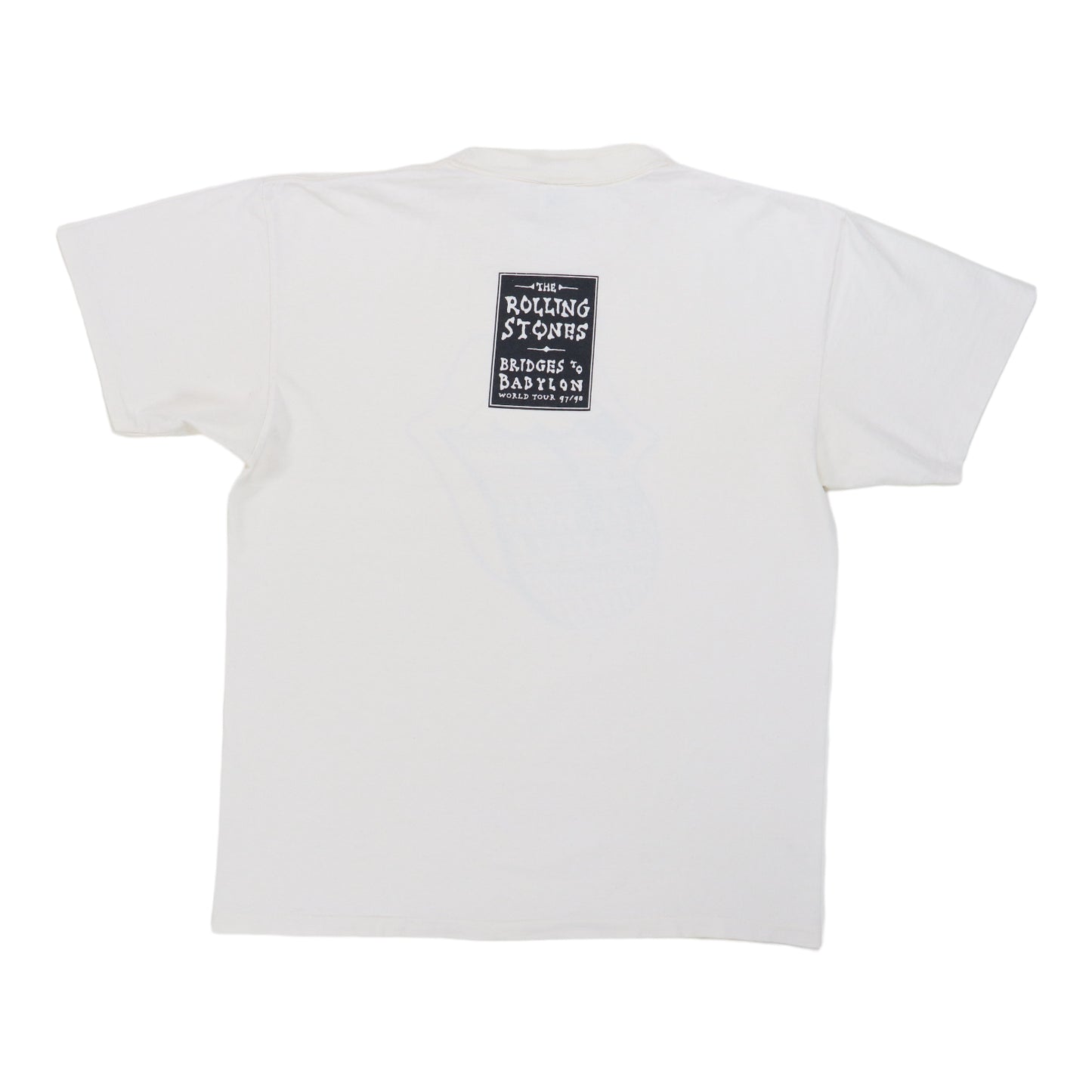 1997 Rolling Stones Bridges To Babylon Tour Shirt