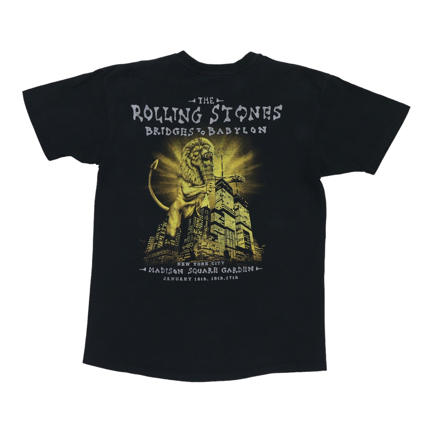 1997 Rolling Stones Bridges To Babylon Tour Shirt