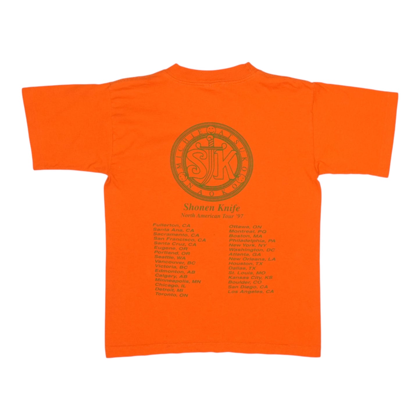 1997 Shonen Knife Tour Shirt