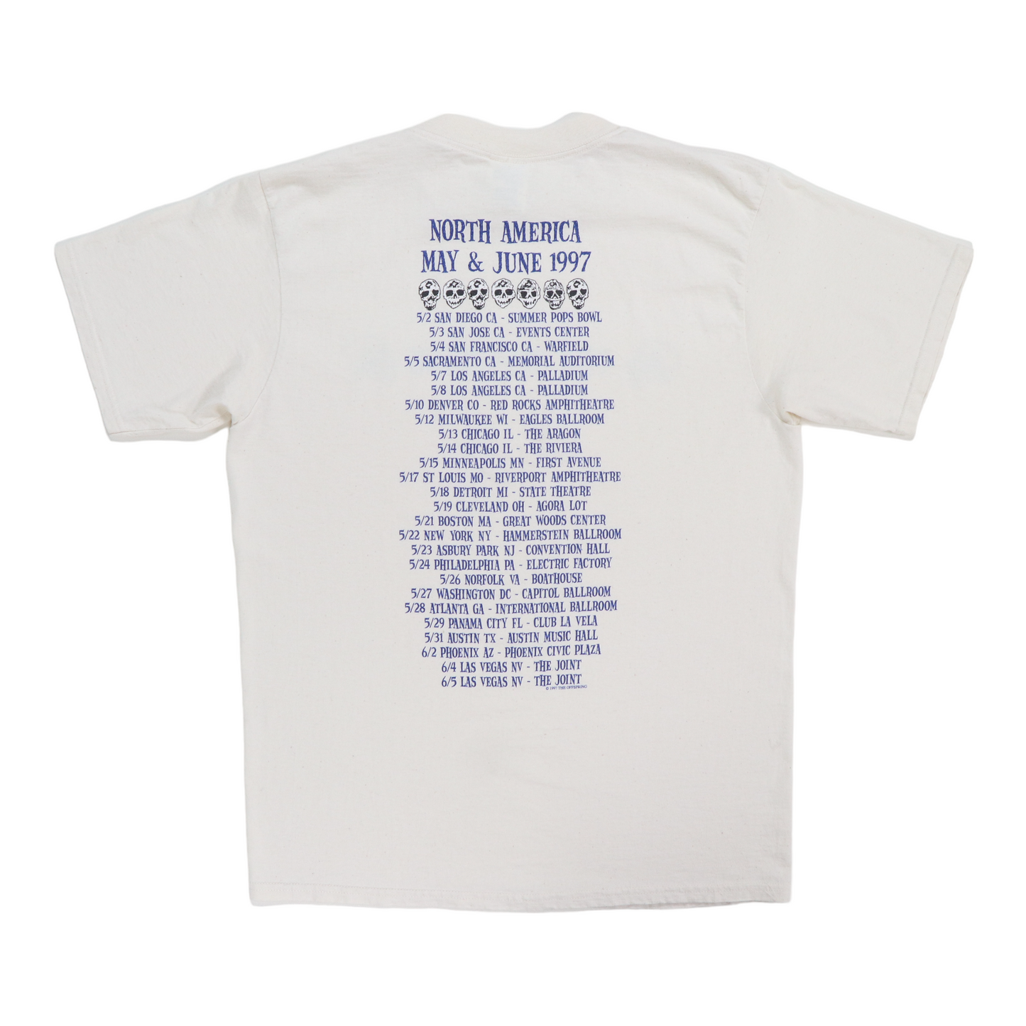 1997 The Offspring North American Tour Shirt