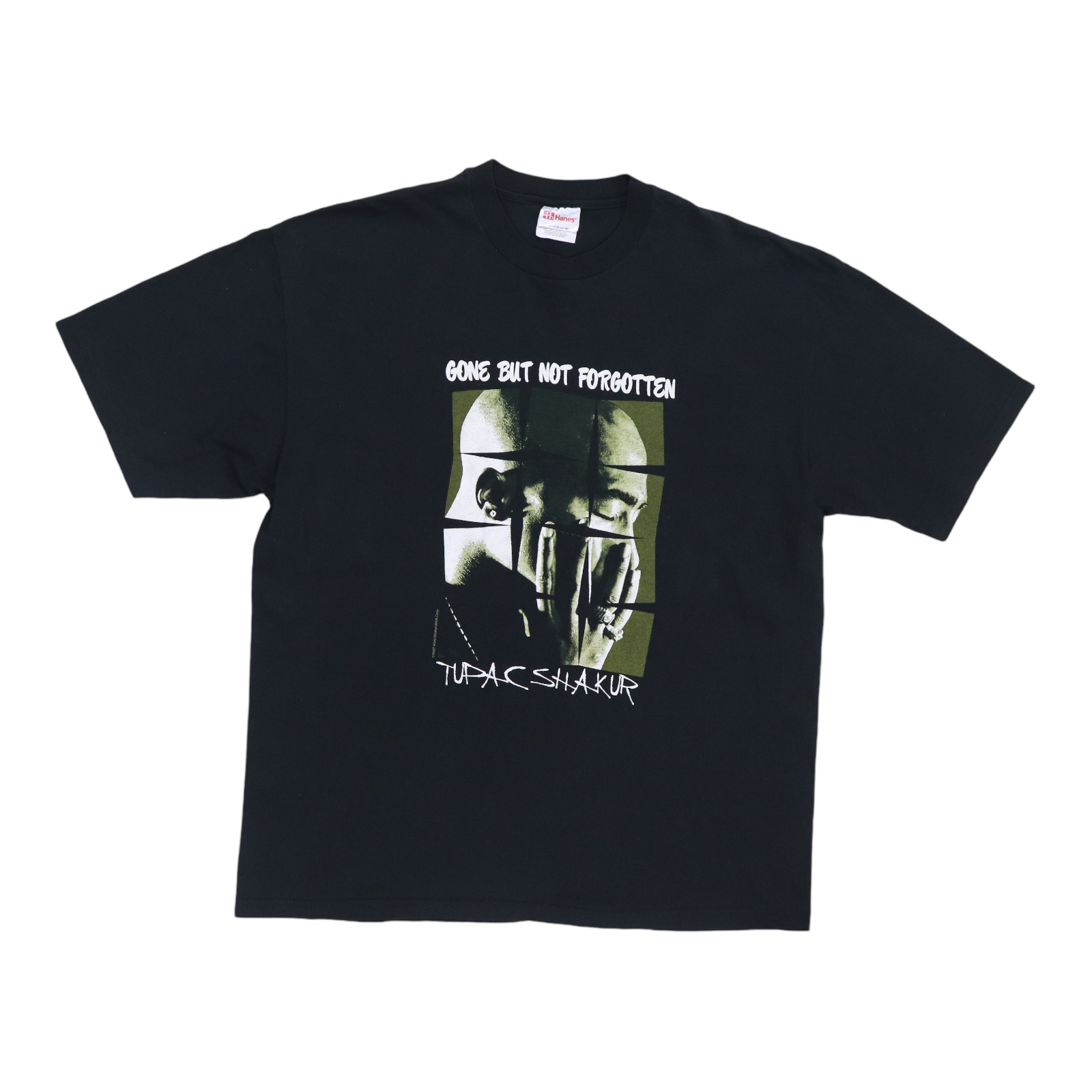 1997 Tupac Shakur Gone But Not Forgotten Shirt | Authentic Vintage