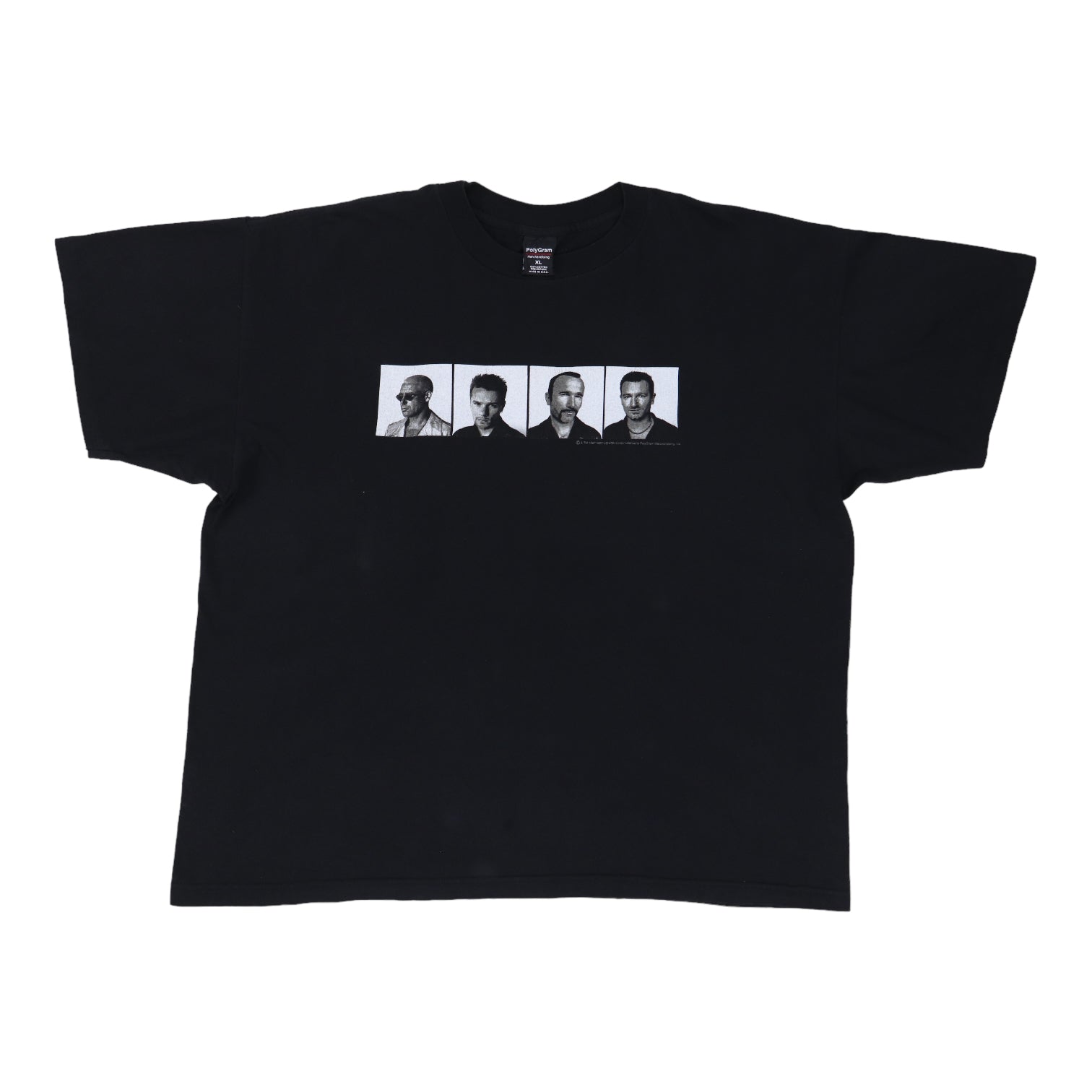 U2 POP MART ツアー 1997 Tシャツ サイズM ブラック 1997 U2 Popmart Tour Shirt | Authentic Vintage Tee – WyCo Vintage