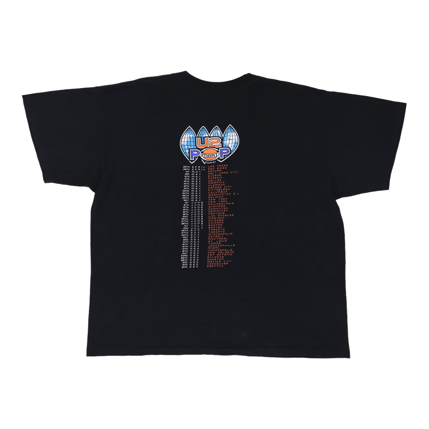 1997 U2 Popmart Tour Shirt