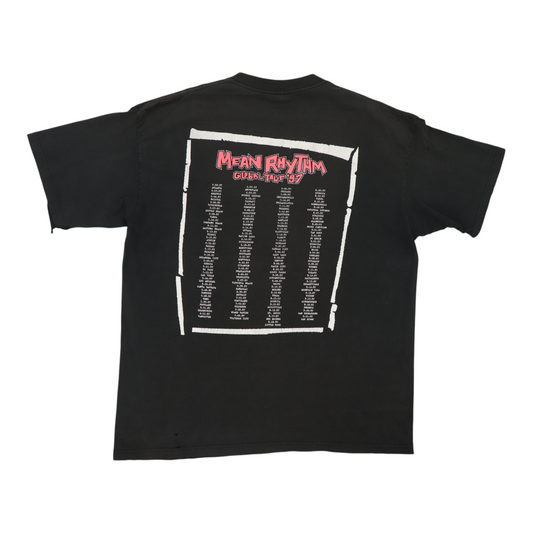 1997 ZZ Top Mean Rhythm Global Tour Shirt Back