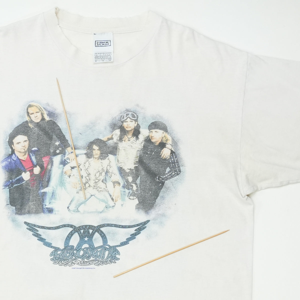 1997 Aerosmith Nine Lives Tour Shirt