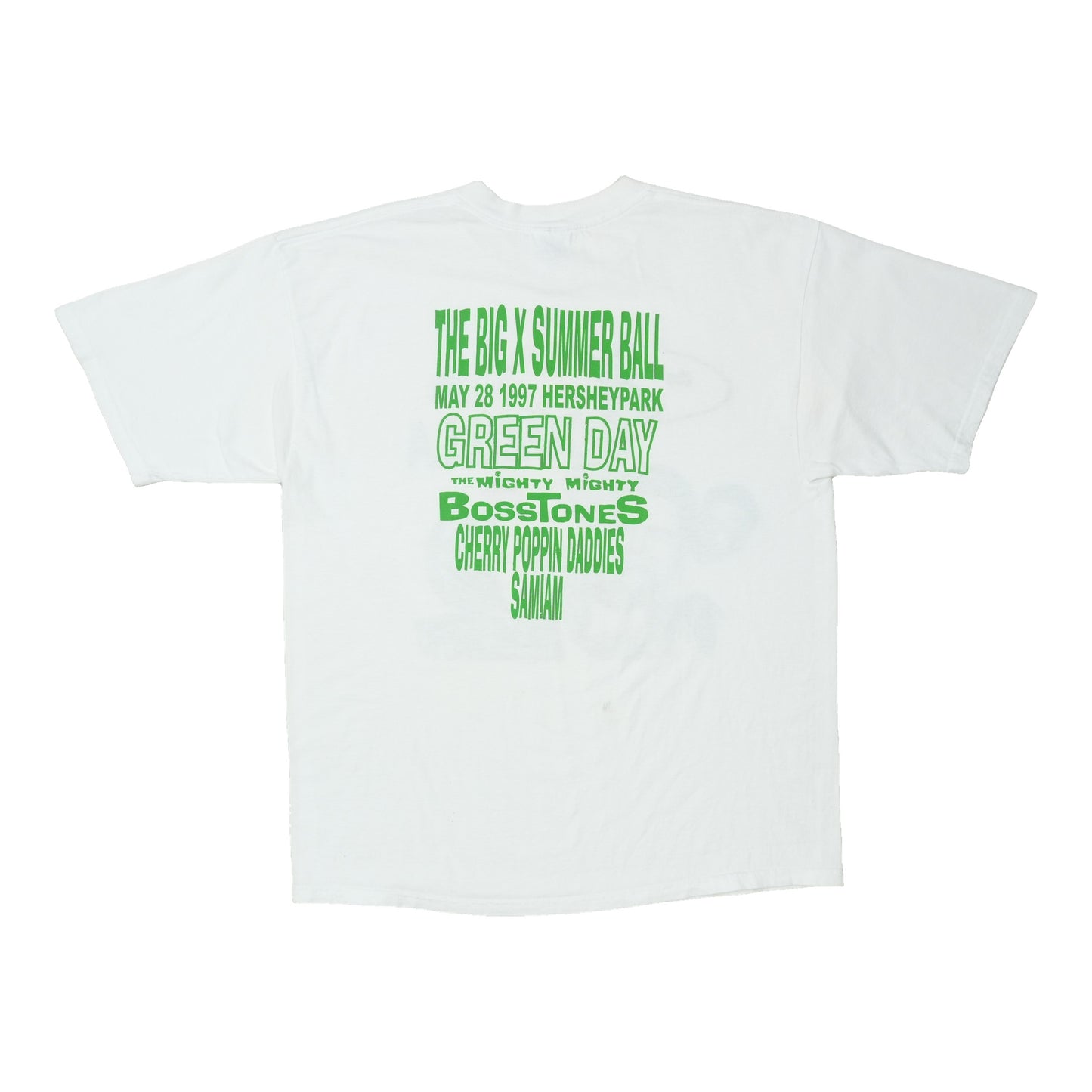 1997 Green Day Big X Summer Ball Shirt