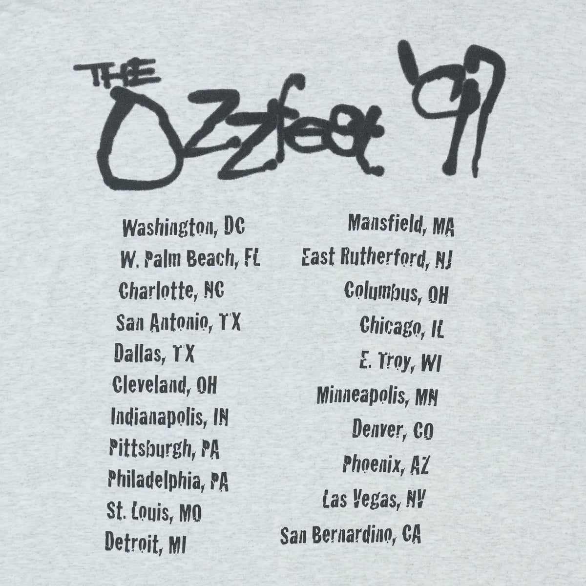 1997 Ozzfest Shirt