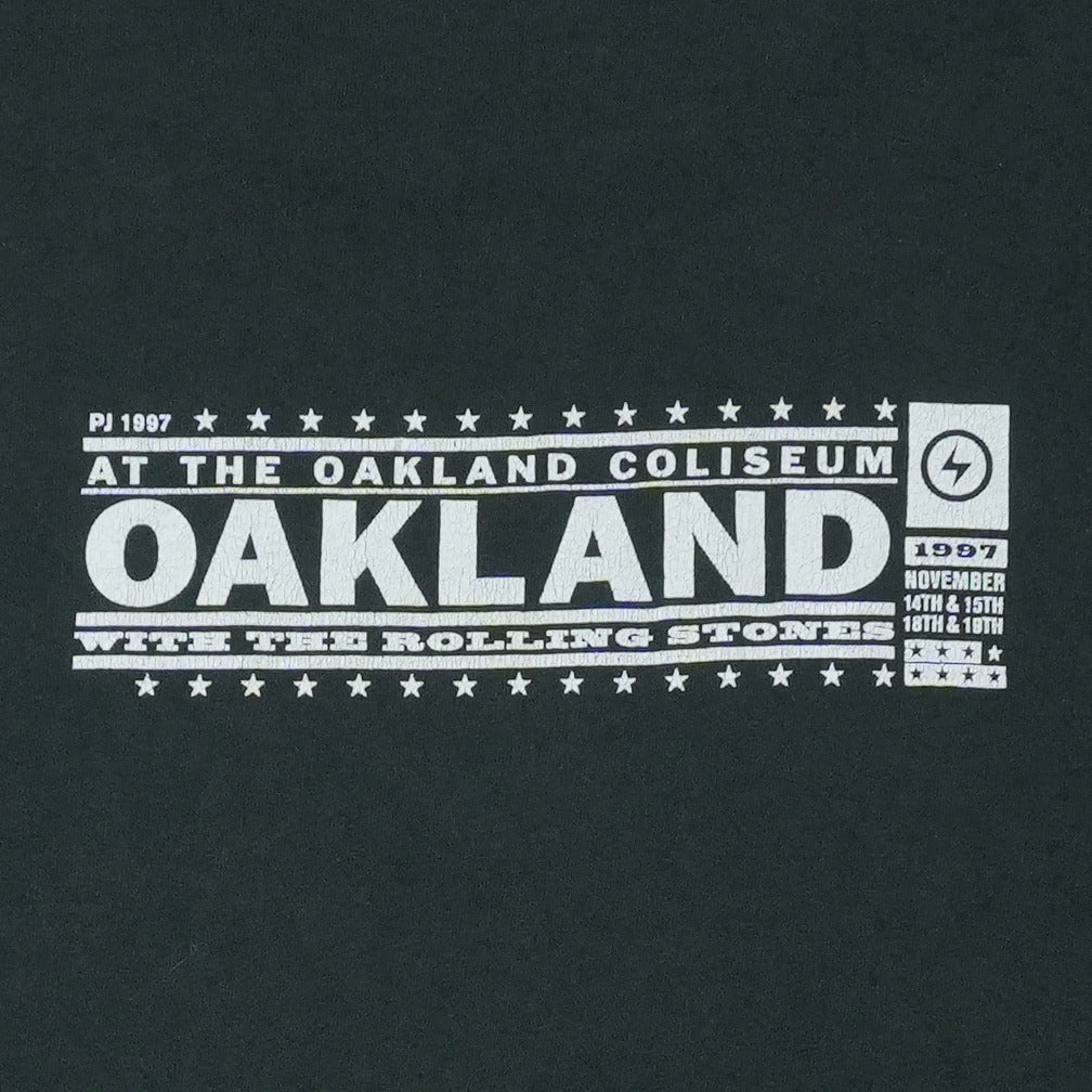 1997 Pearl Jam Oakland Coliseum Shirt