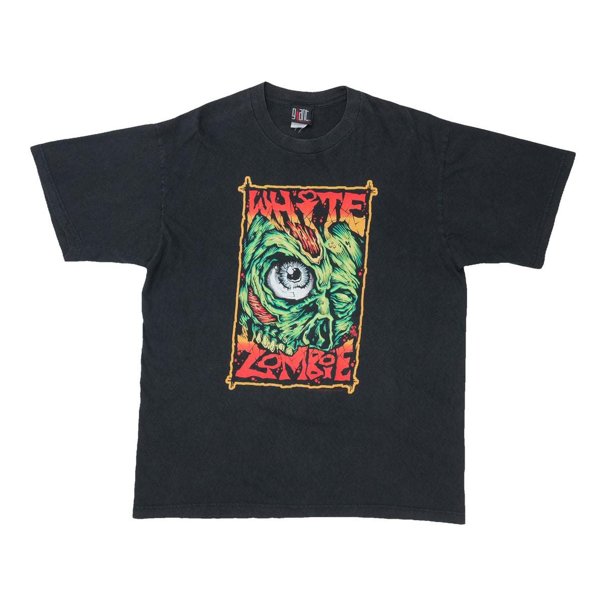 1997 White Zombie Handprint Shirt