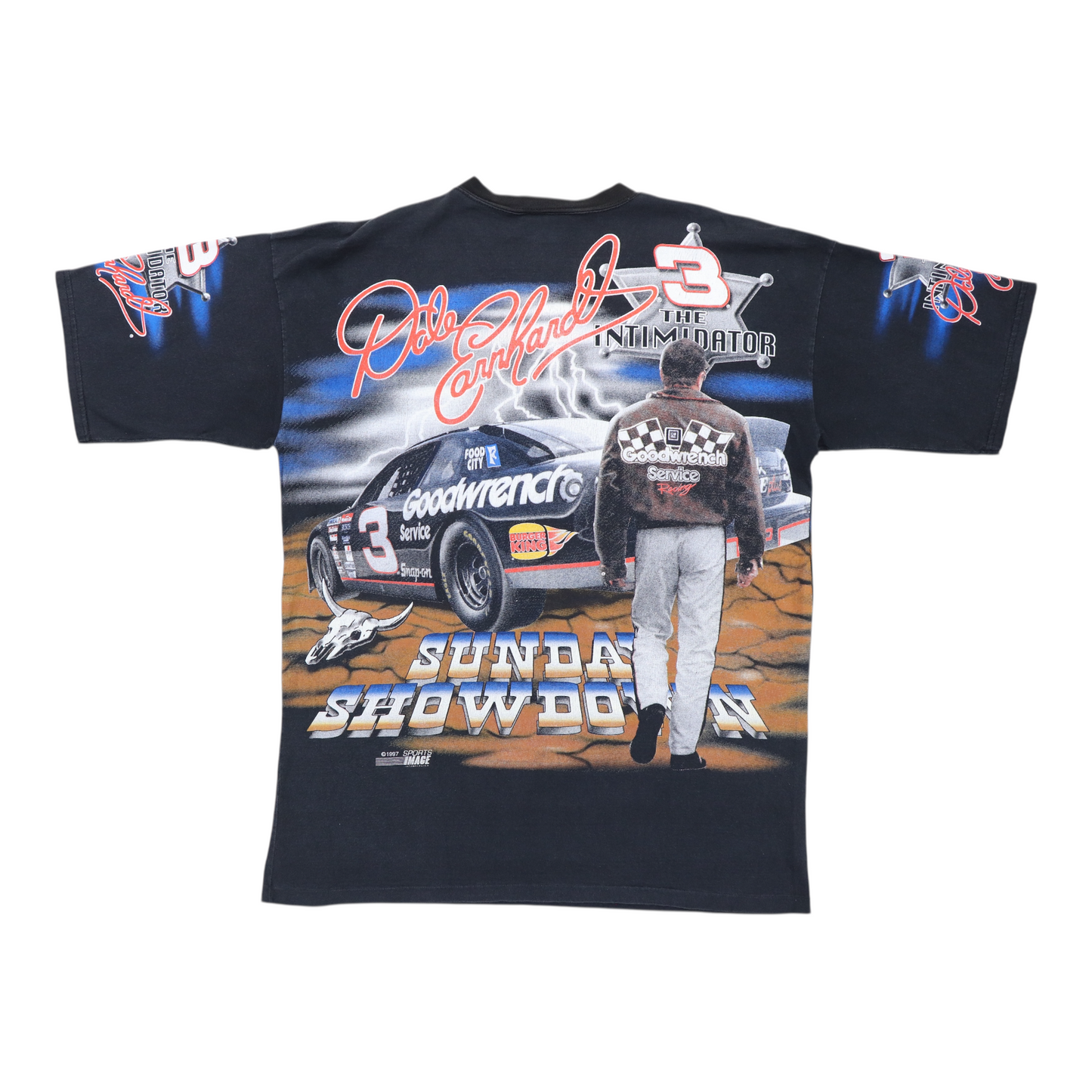 1997 Dale Earnhardt 700 Horses All Over Print Shirt