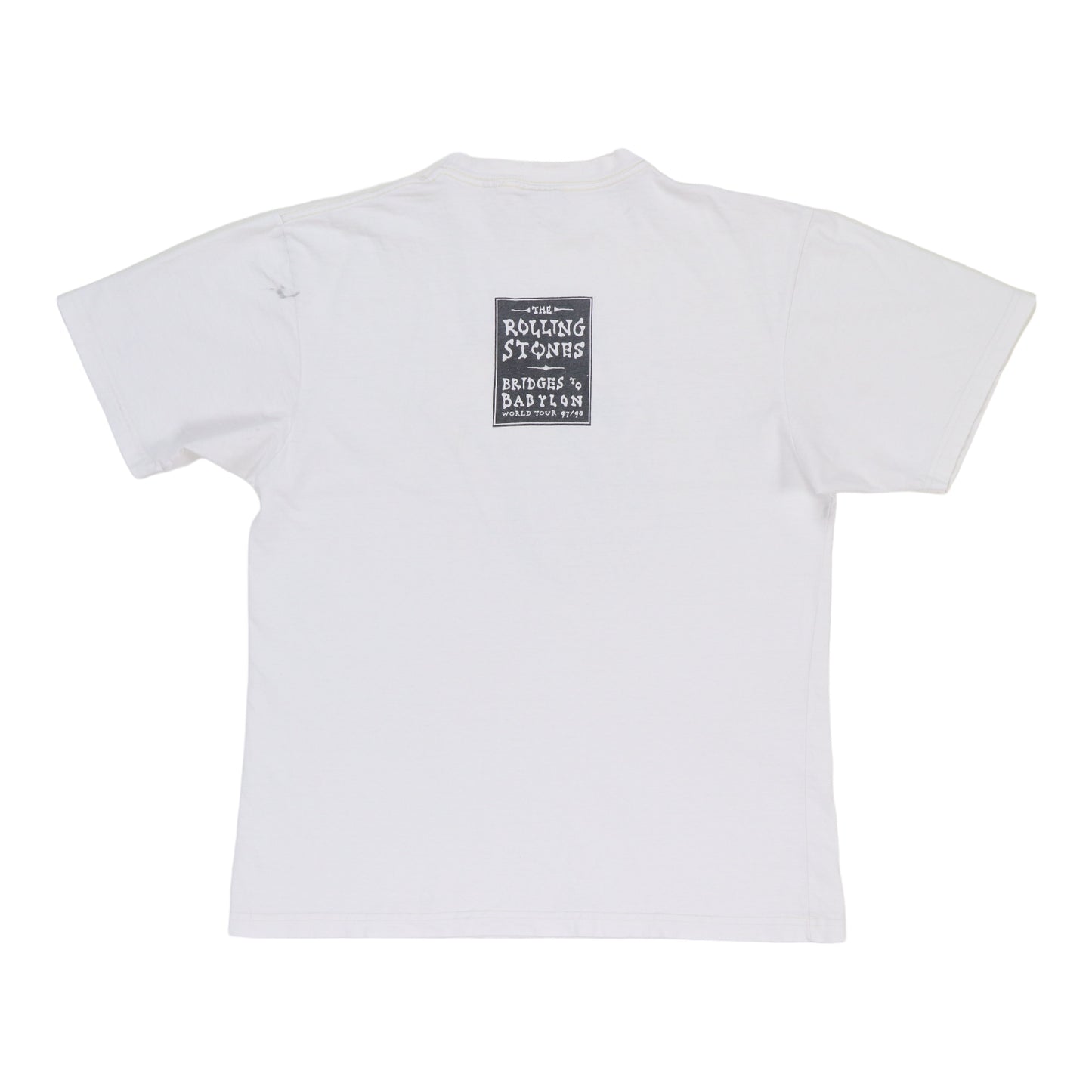 1997 Rolling Stones Bridges To Babylon Tour Shirt