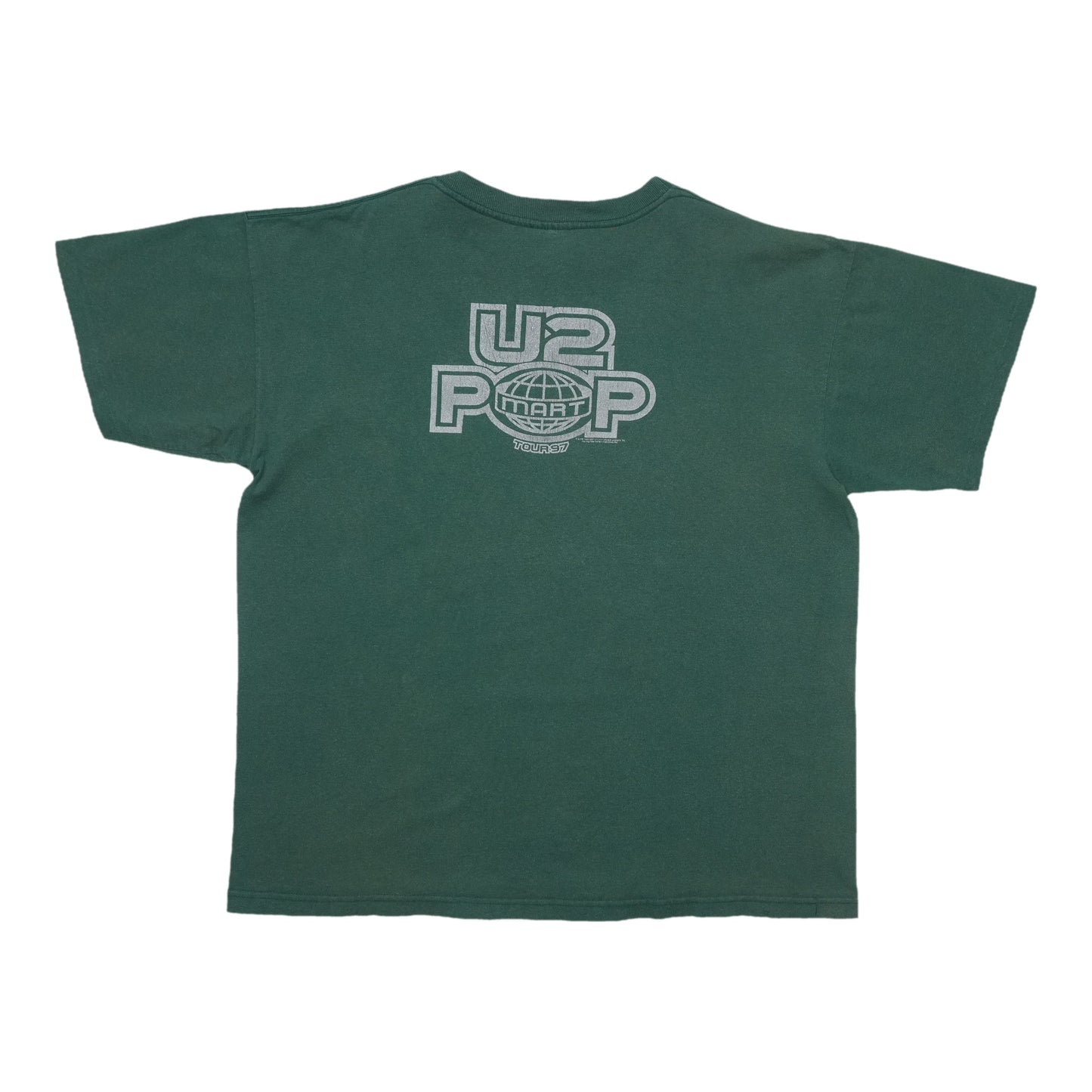 1997 U2 Pop Mart Tour Shirt Back