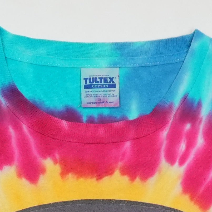 1998 Jimmy Page Robert Plant Zoso Tour Tie Dye Shirt