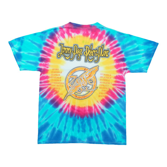 1998 Jimmy Page Robert Plant Zoso Tour Tie Dye Shirt