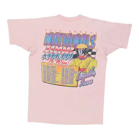 1998 Knoxville Nationals Sprint Car Shirt Back