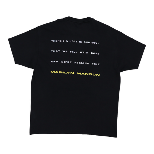 1998 Marilyn Manson Feeling Fine Shirt Back