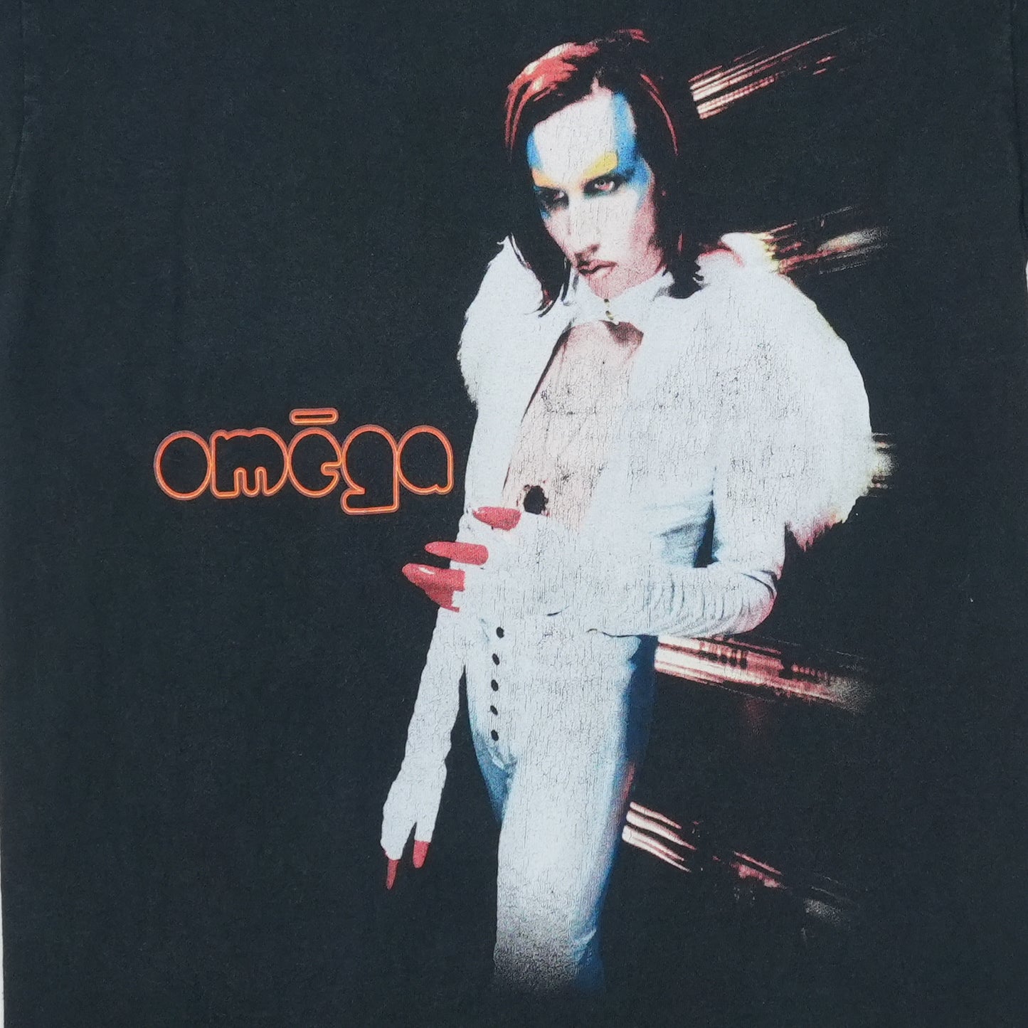 1998 Marilyn Manson Mechanical Animals Omega Shirt