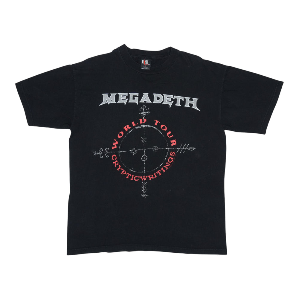 1998 Megadeth Cryptic Writings Tour Shirt