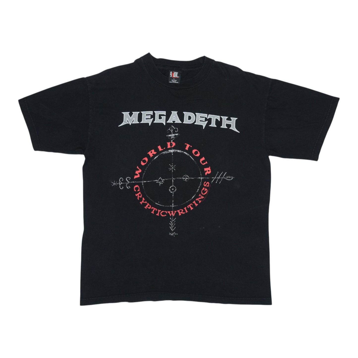 1998 Megadeth Cryptic Writings Tour Shirt