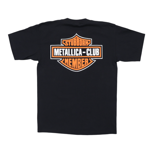 1998 Metallica Club Shirt Back
