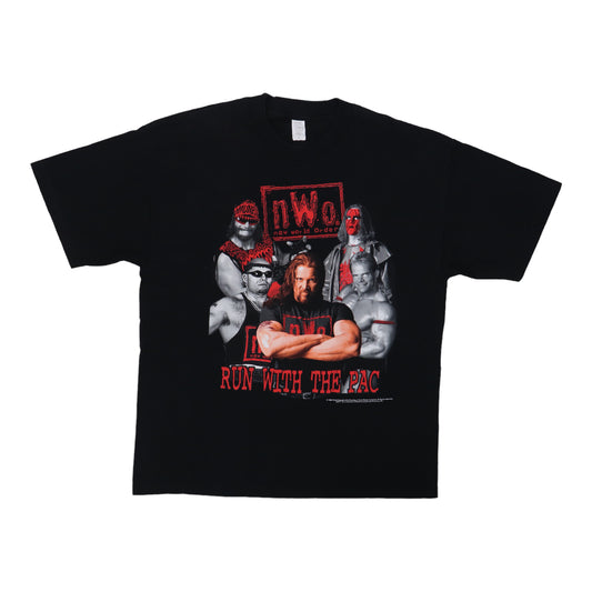 1998 NWO Run With The Pac WCW Shirt