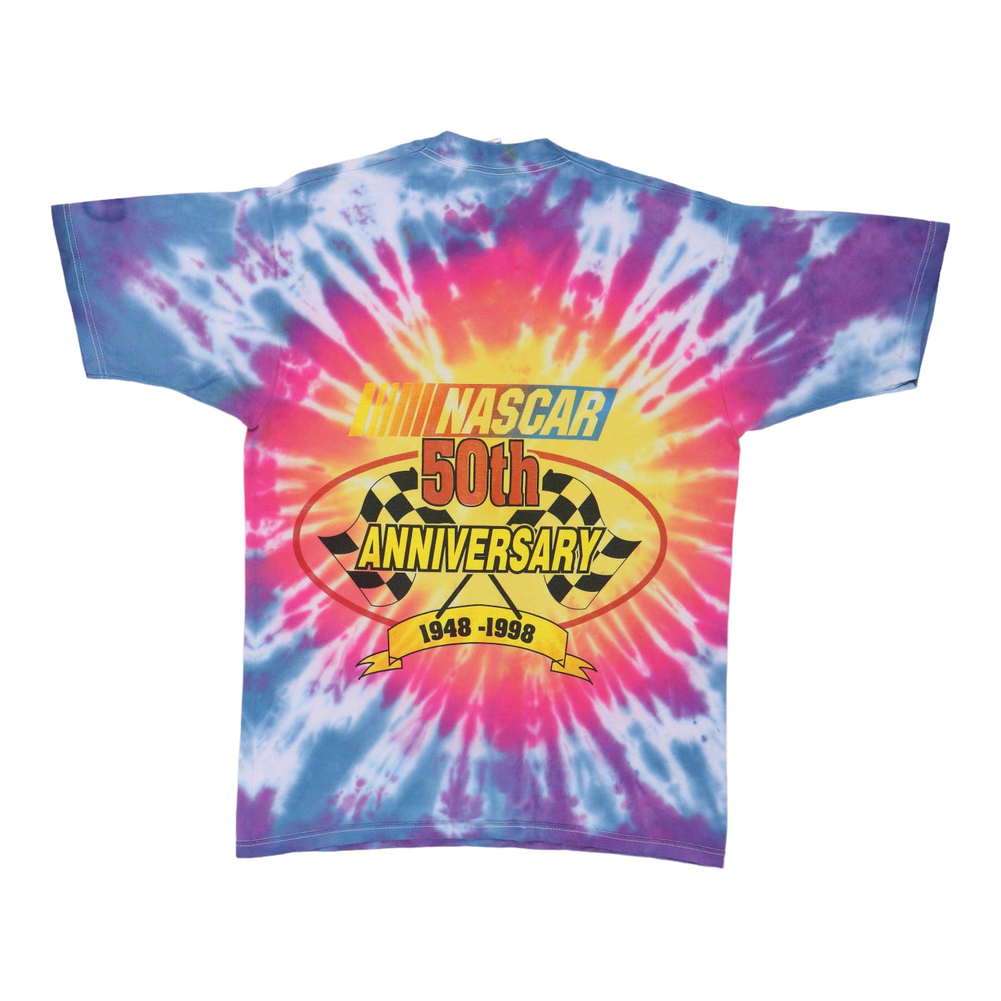 1998 Nascar Racing Las Vegas Tie Dye Shirt