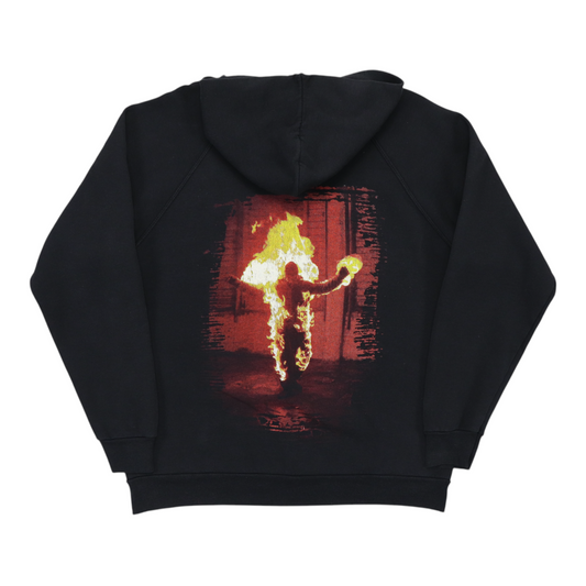 1998 Rammstein Burning Man Hoodie Back