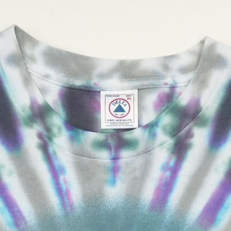 1998 Rolling Stones Bridges To Babylon Tour Tie Dye Shirt