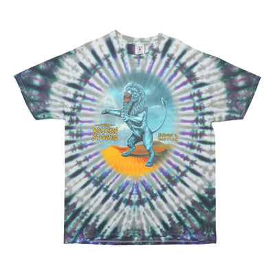 1998 Rolling Stones Bridges To Babylon Tour Tie Dye Shirt