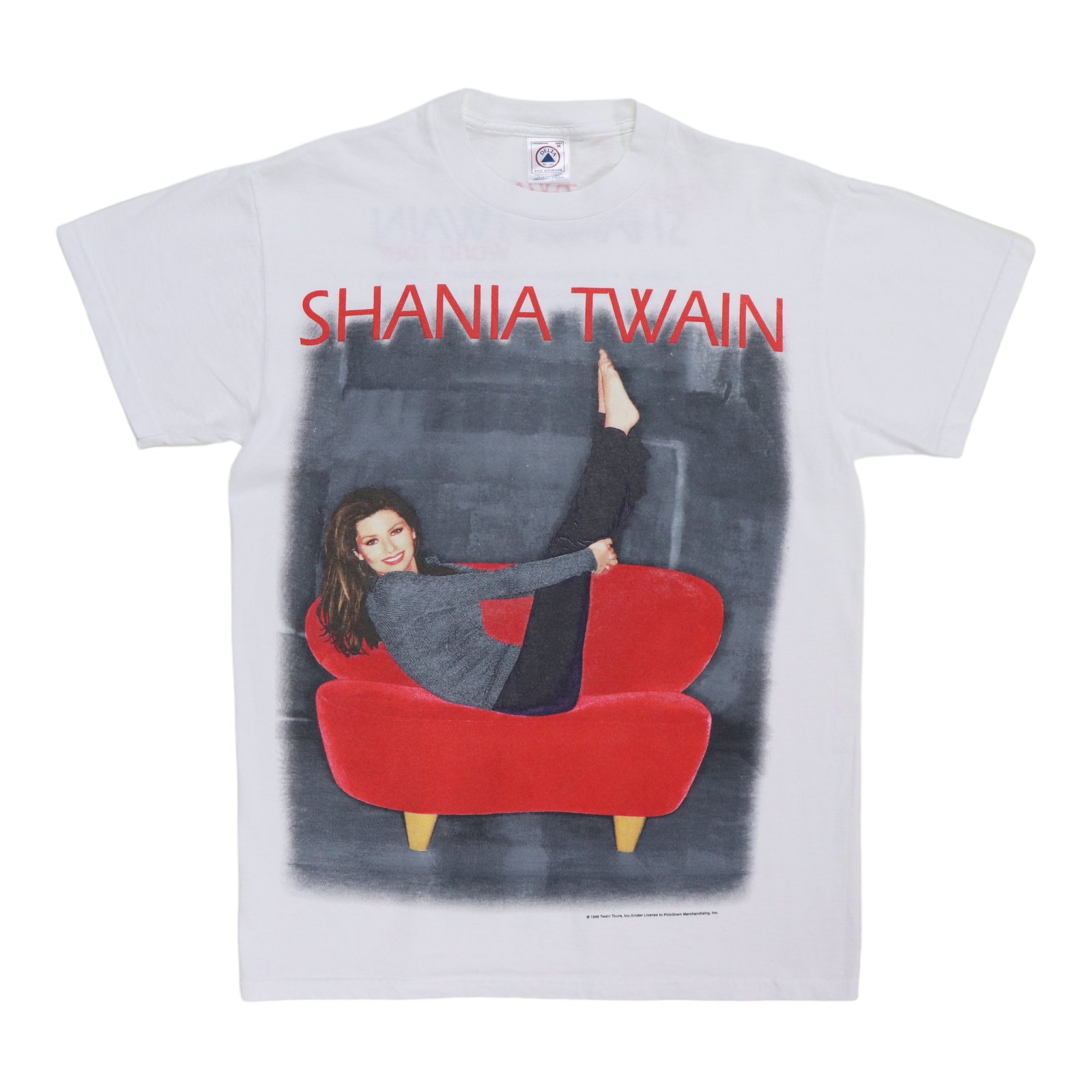 1998 Shania Twain World Tour Shirt | Authentic Vintage Tee – WyCo