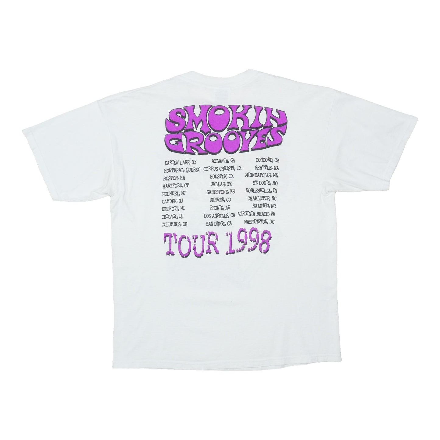 1998 Smokin Grooves Tour Shirt