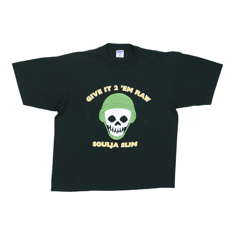 1998 Soulja Slim Give It To Em Raw No Limit Records Shirt