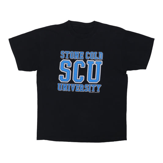 1998 Stone Cold Steve Austin University WWF Shirt