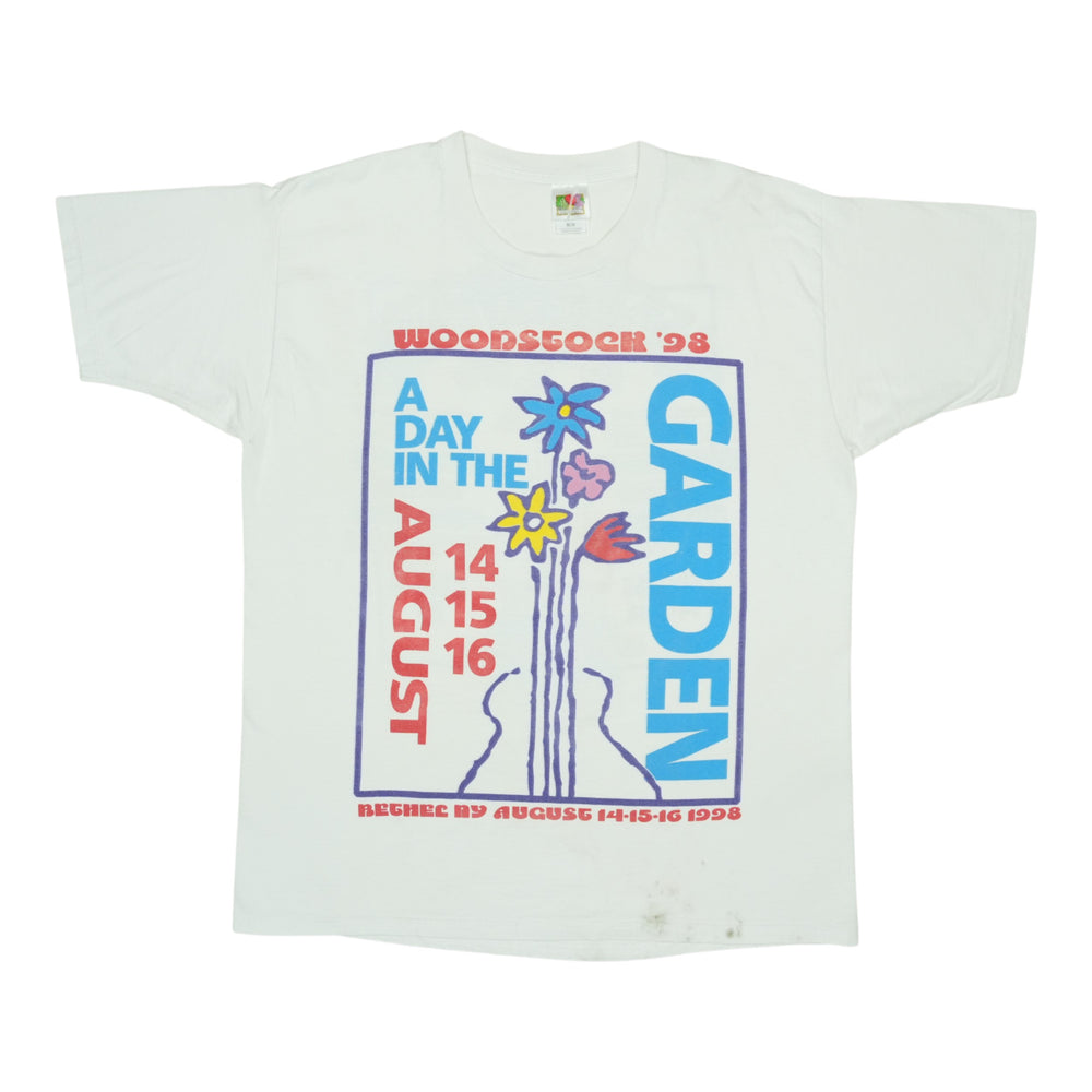1998 Woodstock Day In The Garden Shirt