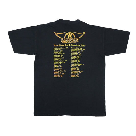 1998 Aerosmith Nine Lives Tour Shirt