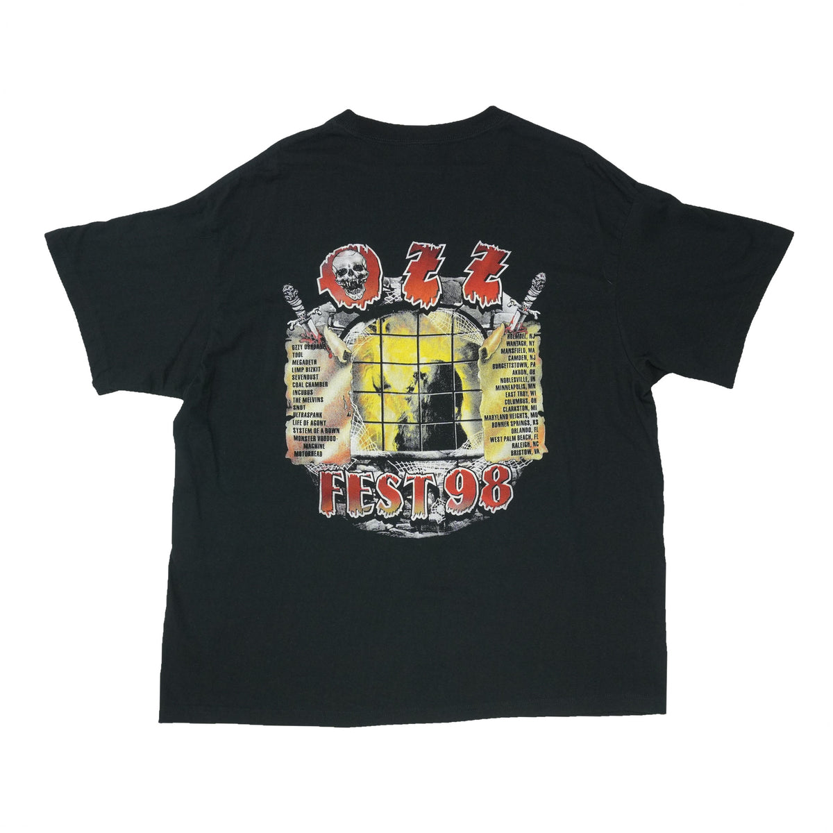 1998 Ozzfest Shirt