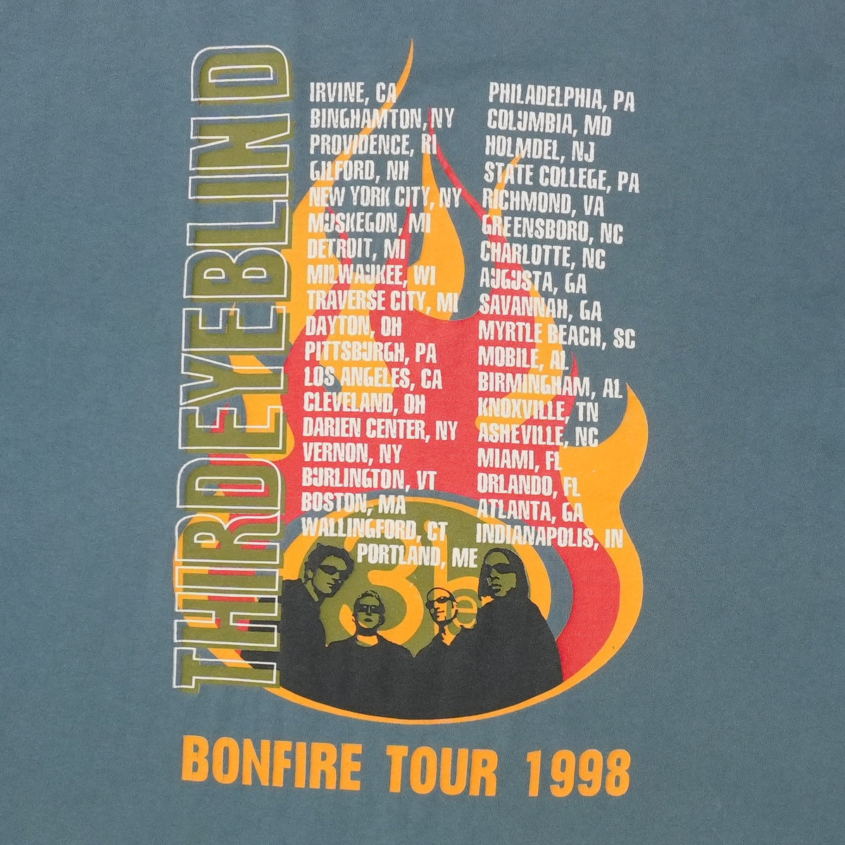 1998 Third Eye Blind Bonfire Tour Shirt