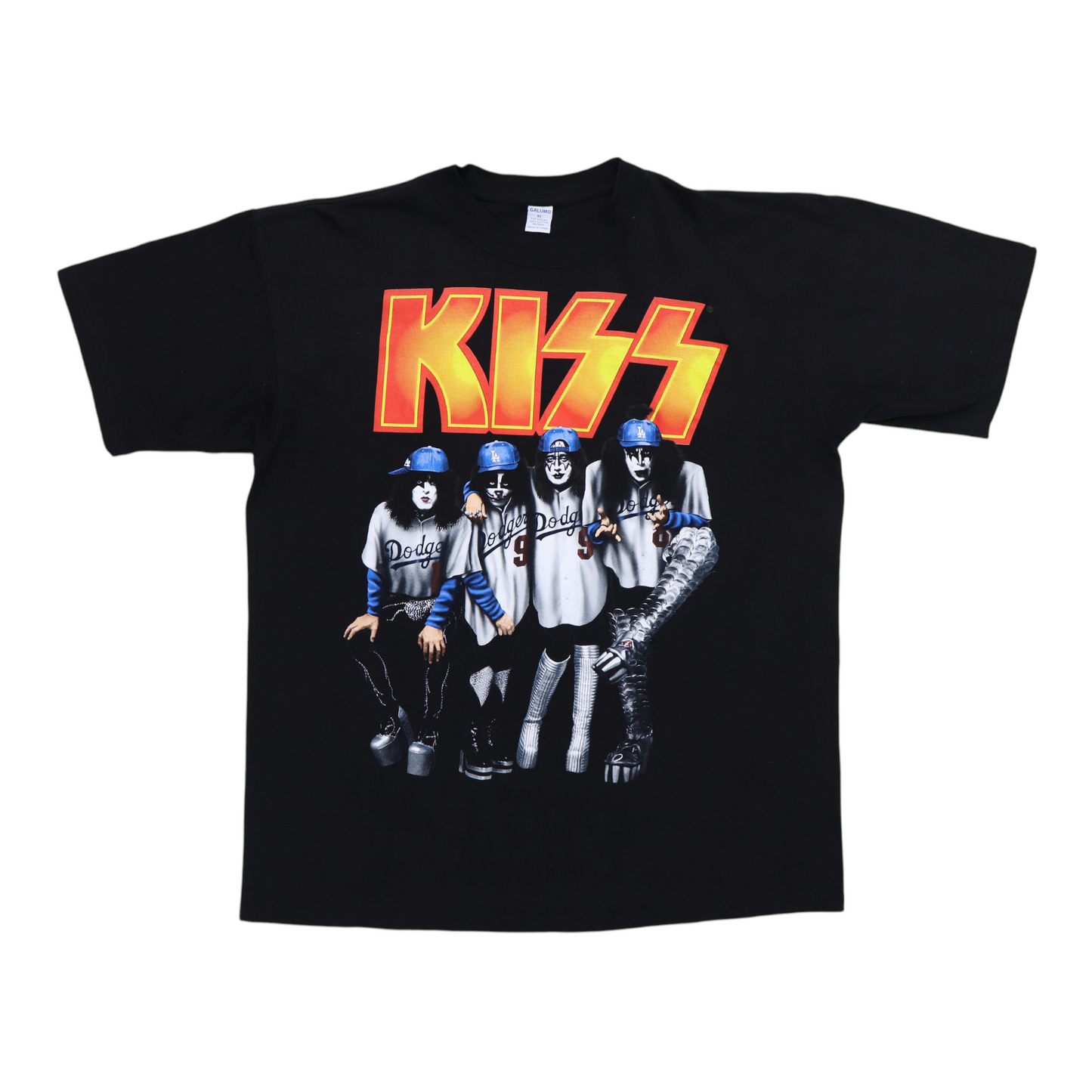 1998 Kiss Psycho Circus Los Angeles Dodgers Concert Shirt